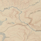 Yellowstone Topographic Map of Mammoth Hot Springs 1904 Map - Muir Way - Vintage Map