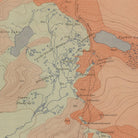 Yellowstone Geologic Map of Norris Geyser Basin 1904 Map - Muir Way - Vintage Map