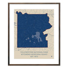 Yellowstone National Park Map - Muir Way - National Park