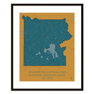 Yellowstone National Park Map - Muir Way - National Park