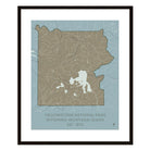 Yellowstone National Park Map - Muir Way - National Park