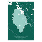 Yoho National Park Map - Muir Way - National Park