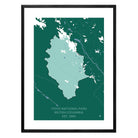 Yoho National Park Map - Muir Way - National Park
