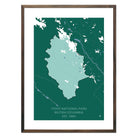 Yoho National Park Map - Muir Way - National Park