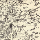Yosemite Valley Whimsical 1946 Map - Muir Way - Vintage Map