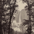 Yosemite Falls, Yosemite 1868 - Muir Way - Photograph