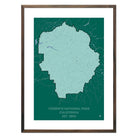 Yosemite National Park Map - Muir Way - National Park