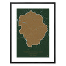 Yosemite National Park Map - Muir Way - National Park