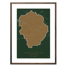 Yosemite National Park Map - Muir Way - National Park