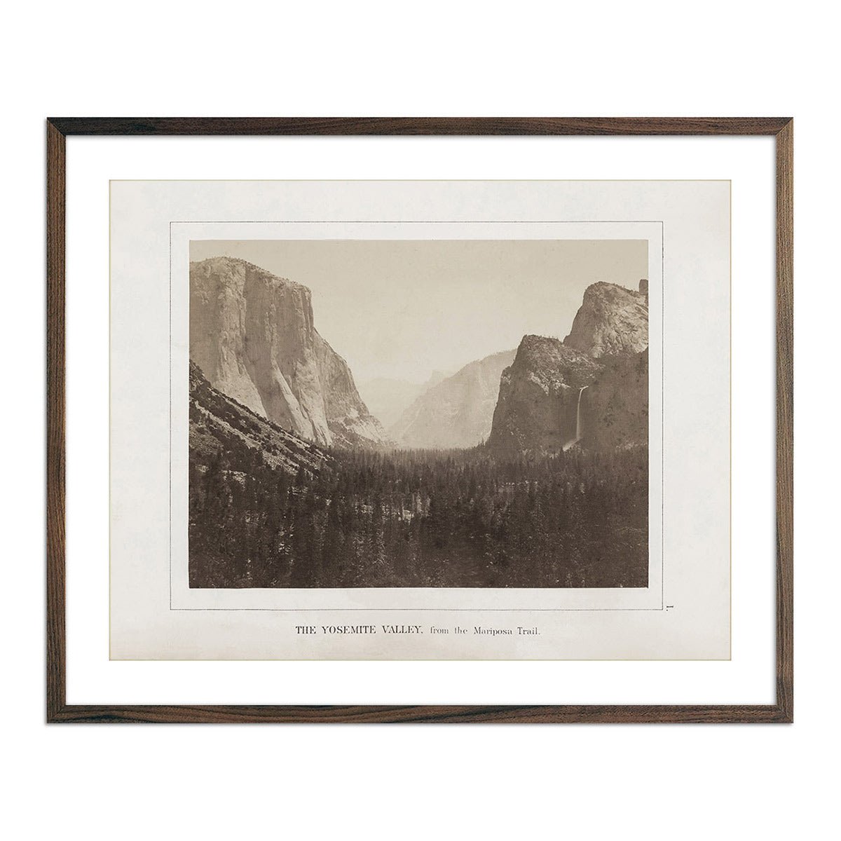 Yosemite Valley, Yosemite 1868 - Muir Way - Photograph