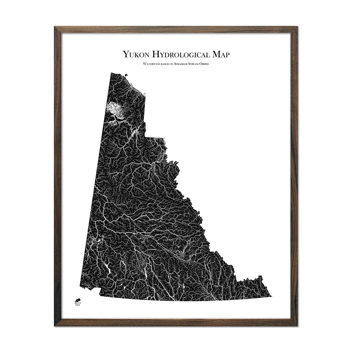 Yukon Hydrological Map - Muir Way - Hydrology