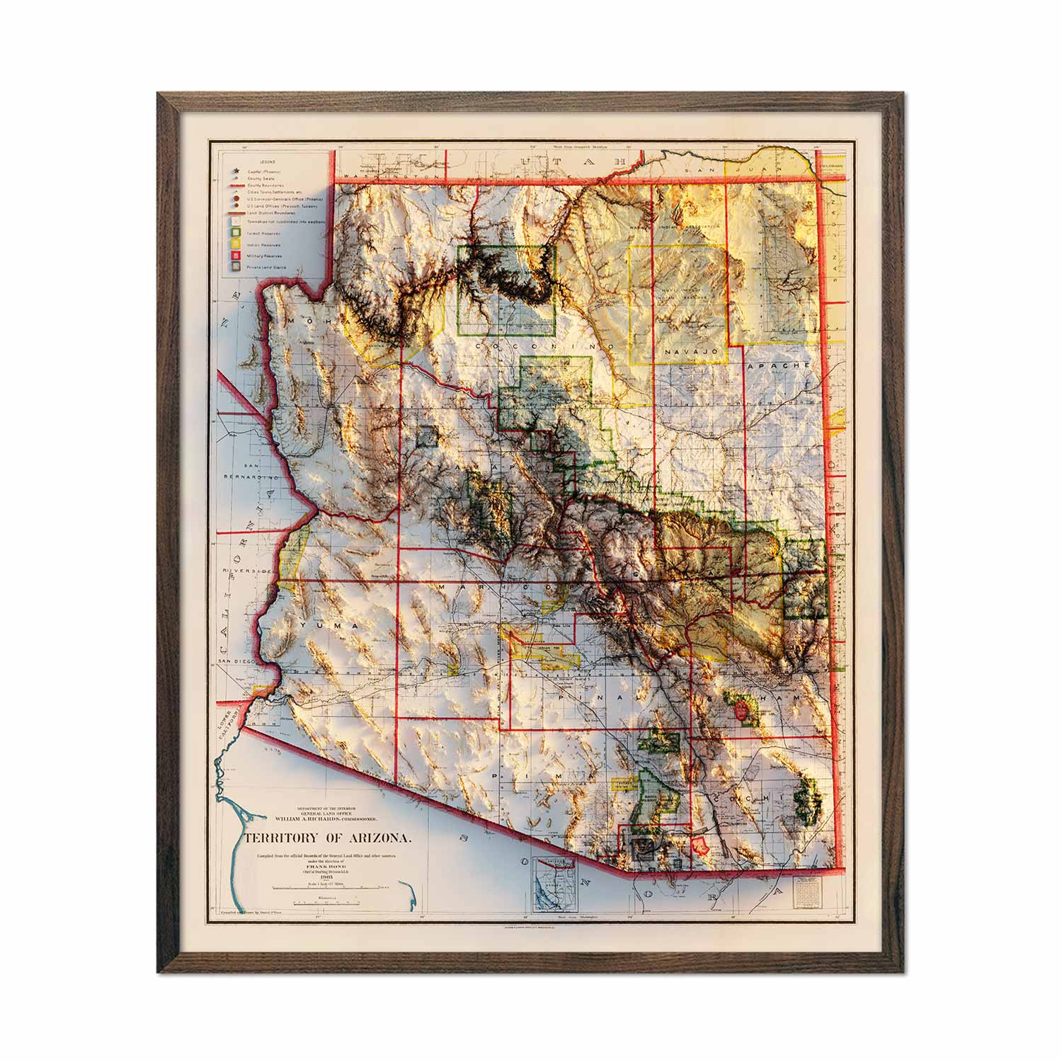 Arizona Maps - Muir Way