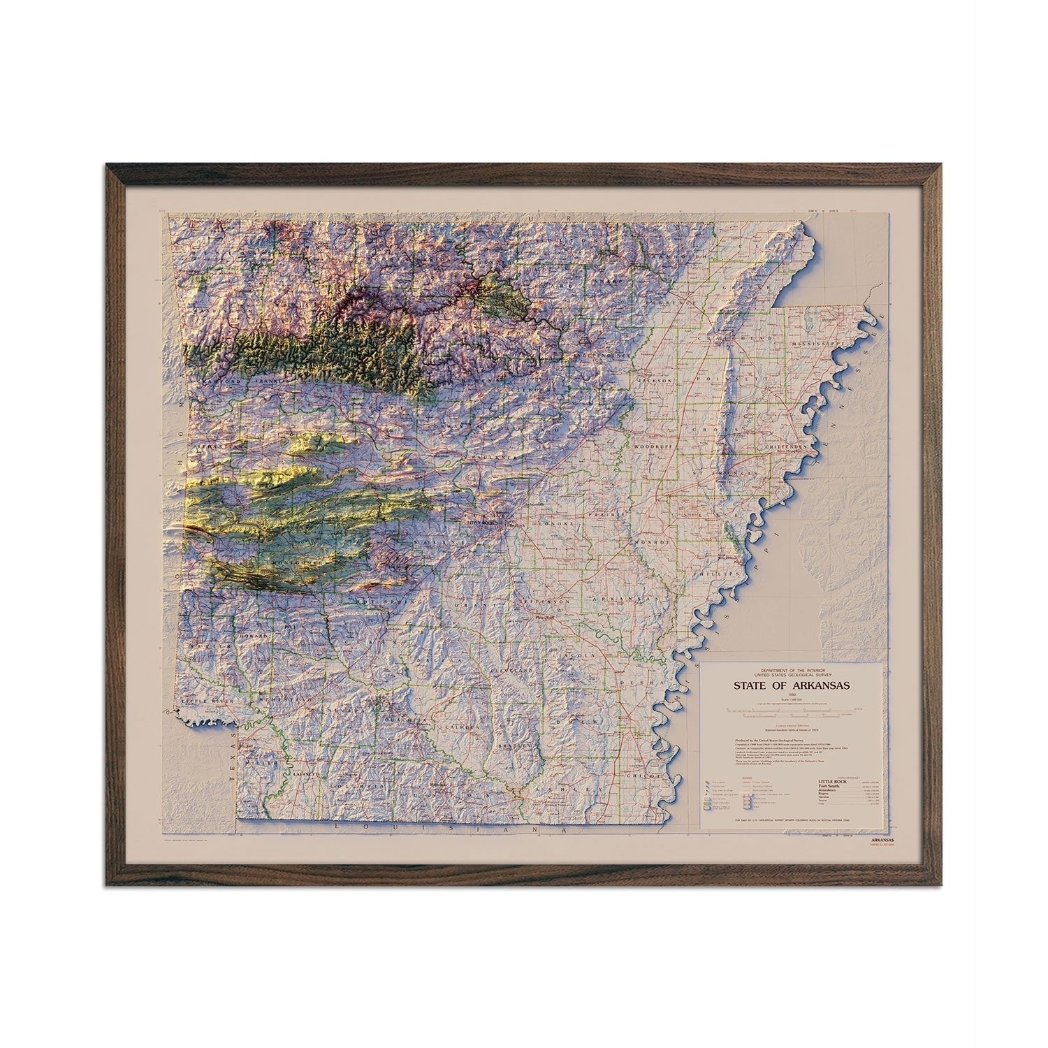 Arkansas Maps - Muir Way