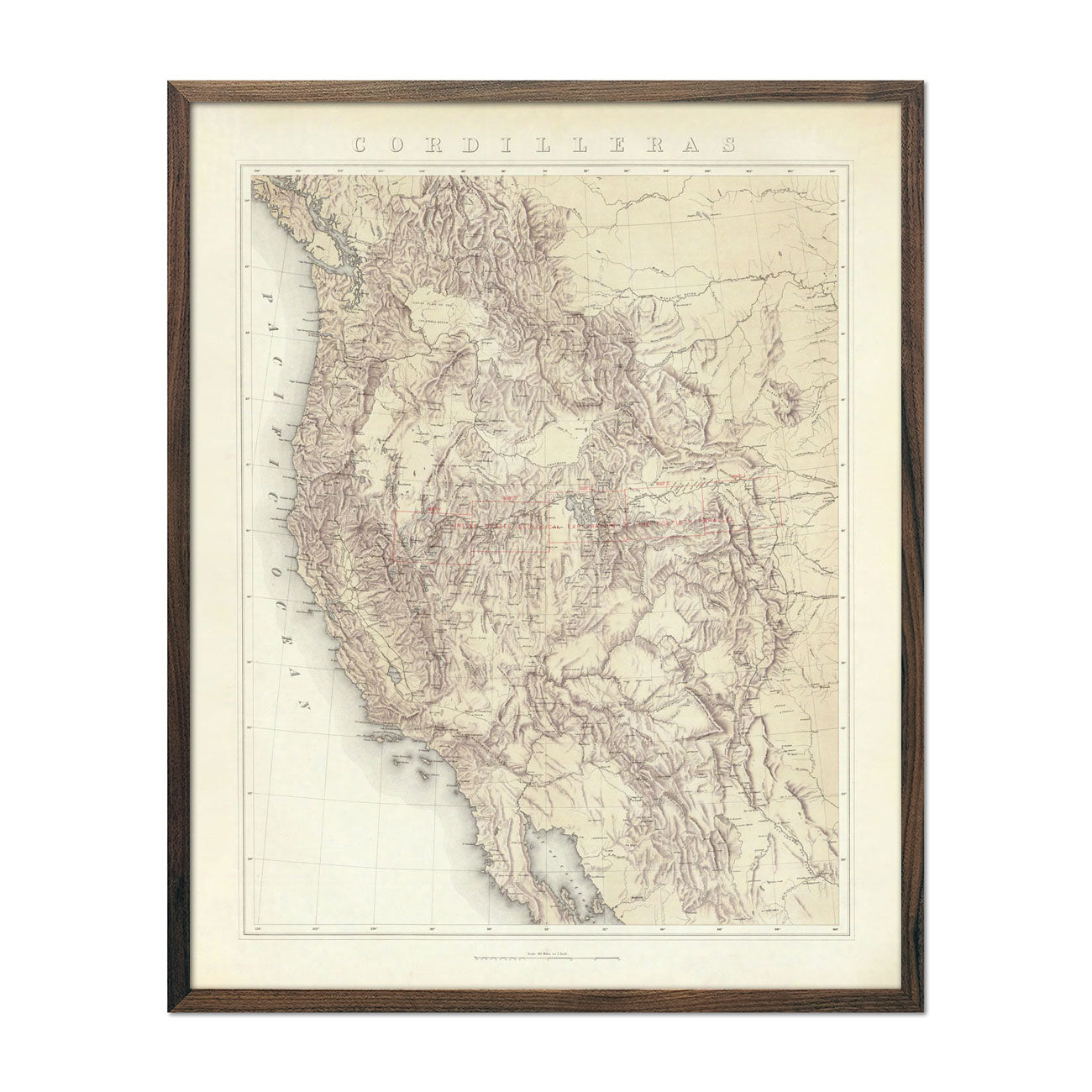 1876 Geologic & Topographic