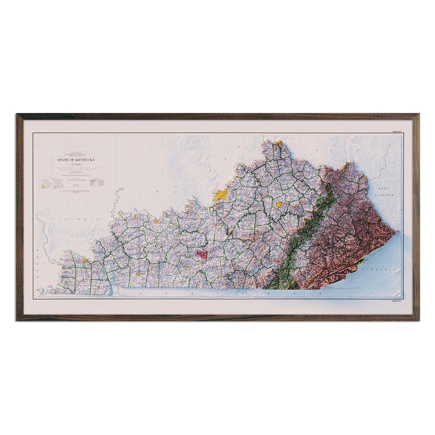 Kentucky Maps - Muir Way