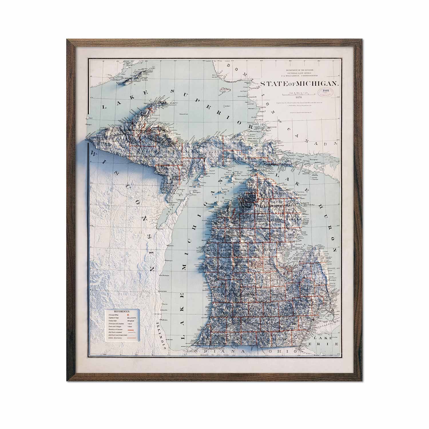 Michigan Maps - Muir Way