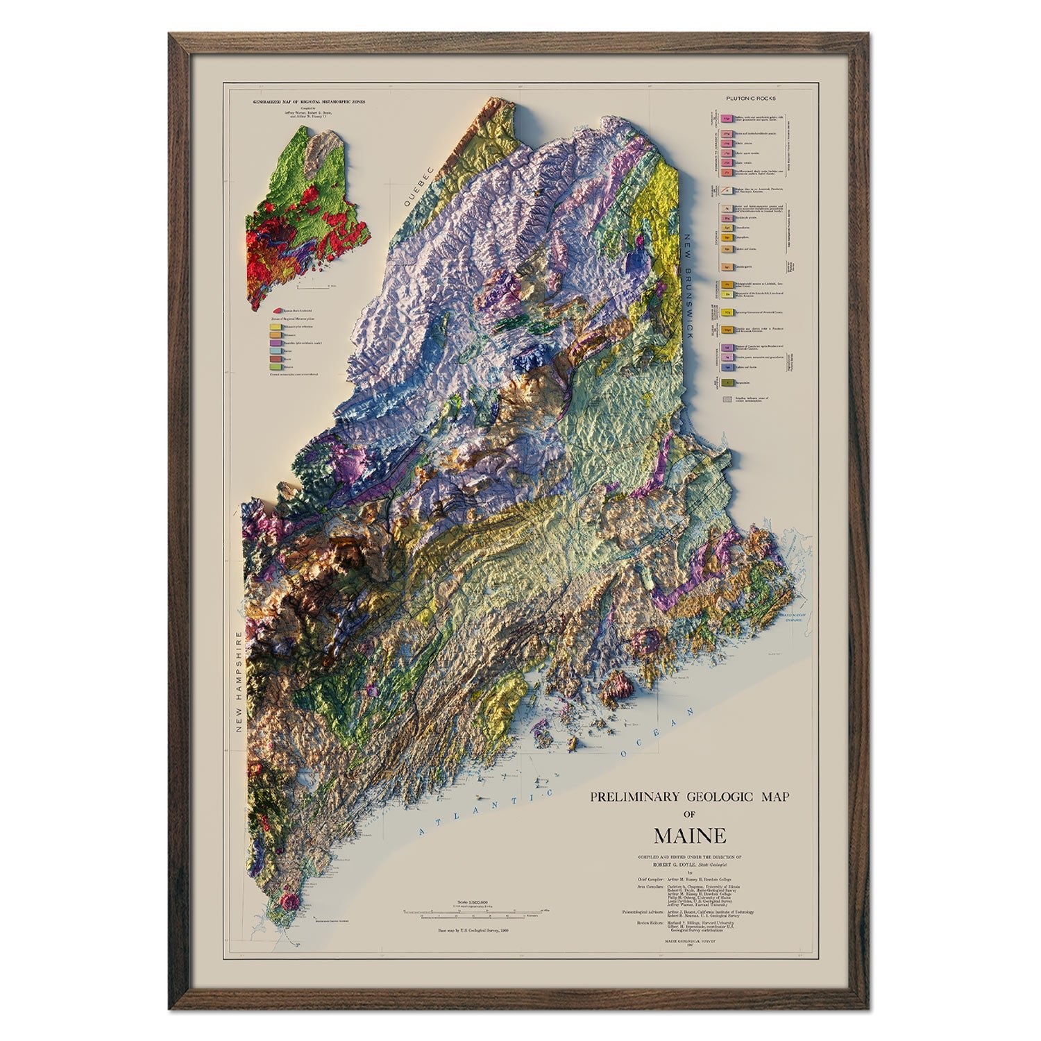 Maine Maps - Muir Way