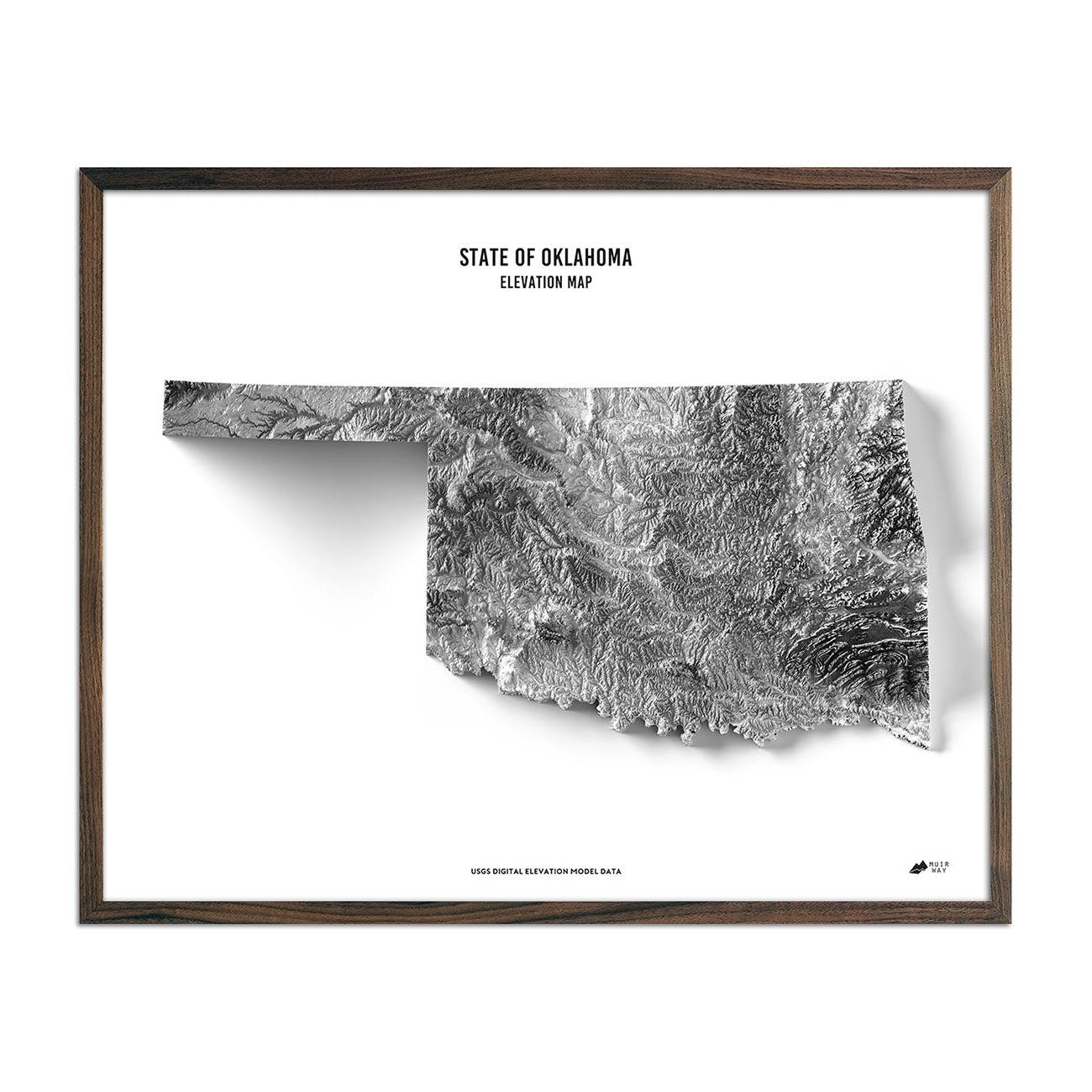 Oklahoma Maps - Muir Way