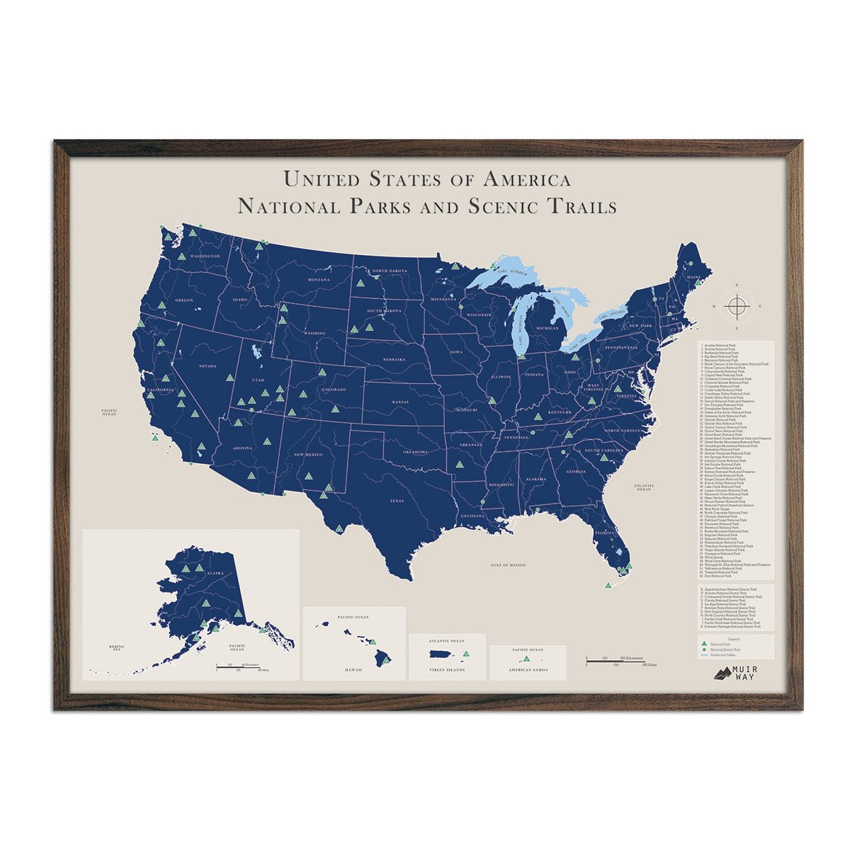 USA National Parks - Muir Way
