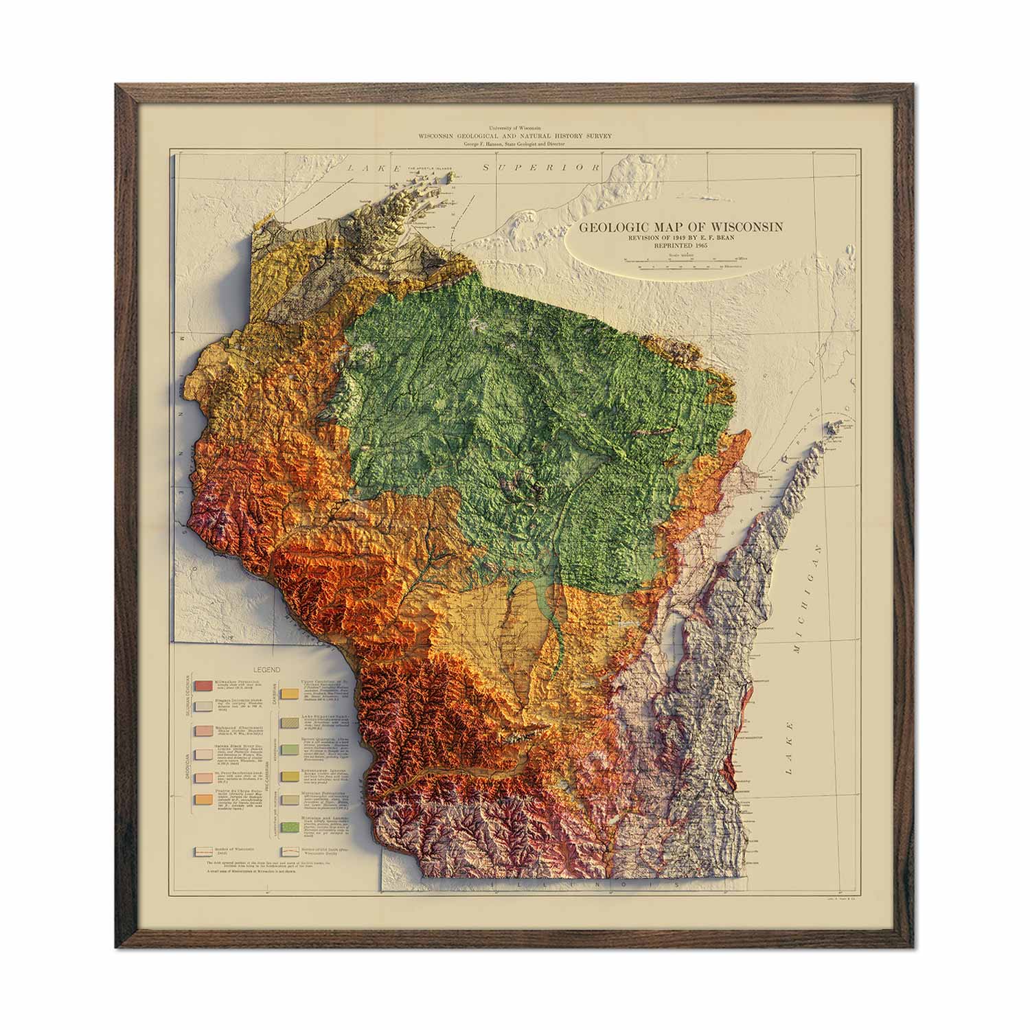 Wisconsin Maps - Muir Way
