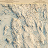 Acadia, Bar Harbor 1904 Shaded Relief Map