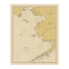 Bering Sea - Eastern Part Nautical Chart 1923