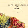 Brazil 1960 Shaded Relief Map