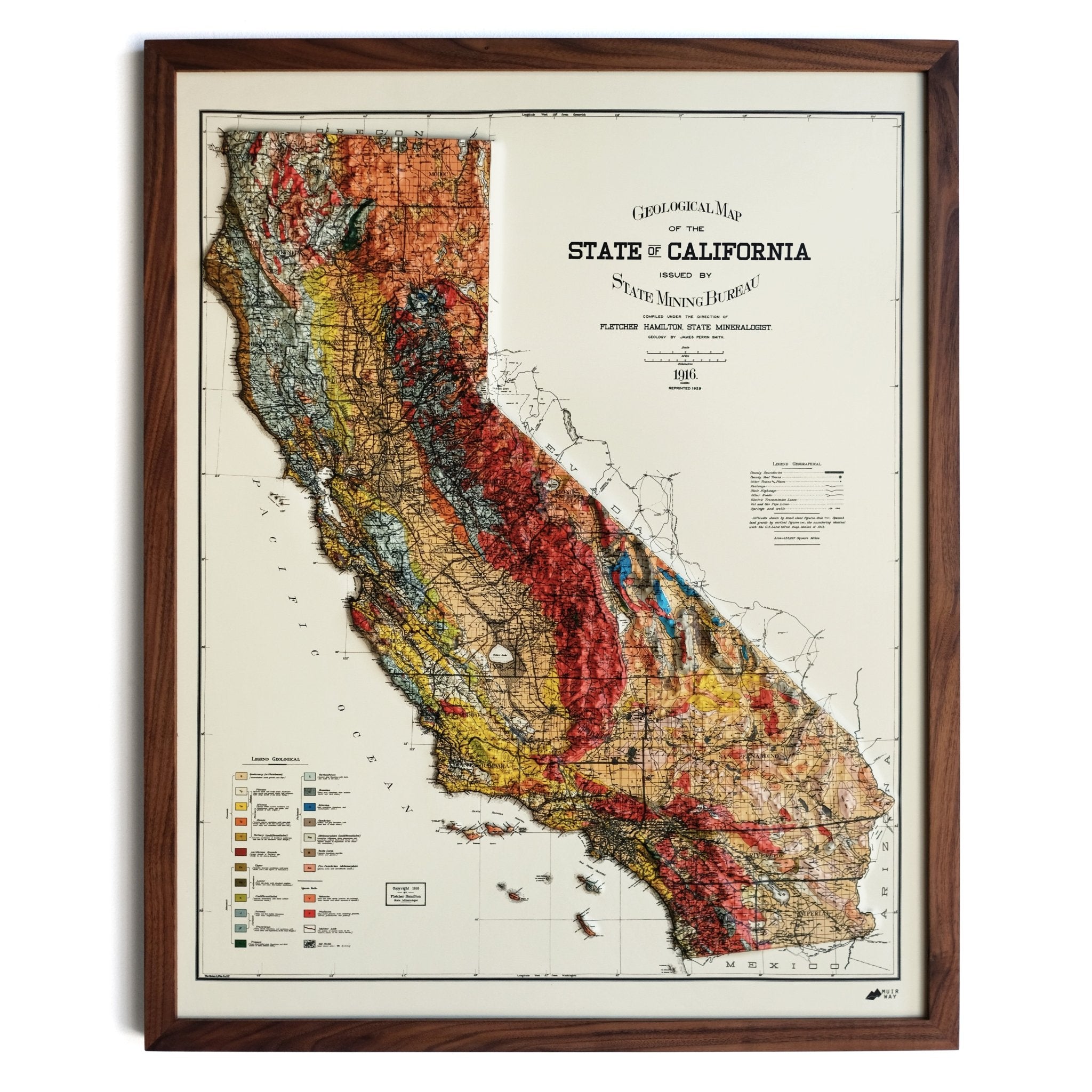 Walnut Frame "Factory Seconds" – 24x30 Inch - Muir Way - 