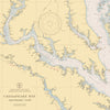 Chesapeake Bay Nautical Chart 1940