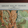 Colorado 1913 3D Raised Relief Map