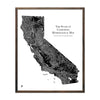 California Hydrological Map