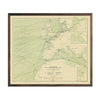 Carte Officielle des Stations Radiotelegraphiques of the Atlantic Ocean NE and Mediterranean 1925