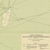 Carte Officielle des Stations Radiotelegraphiques of the Indian Ocean 1925