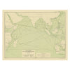 Carte Officielle des Stations Radiotelegraphiques of the Indian Ocean 1925