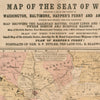 Map of the Seat of War 1861