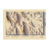 Death Valley Relief Map - 1954