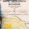 Ecuador 1969 Shaded Relief Map