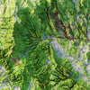Escalante, Utah 1956 Shaded Relief Map