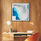 Florida 1989 Shaded Relief Map - Muir Way - Vintage Relief