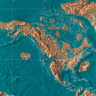 Future Map of the World - Muir Way - Vintage Map