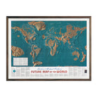 Future Map of the World - Muir Way - Vintage Map