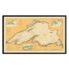 Lake Superior Nautical Chart 1909