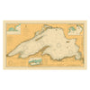 Lake Superior Nautical Chart 1909