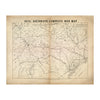 General Sherman's Campaign War Map