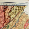 Georgia 1938 3D Raised Relief Map
