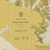 Glacier Bay, AK Nautical Chart 1942