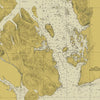 Glacier Bay, AK Nautical Chart 1942