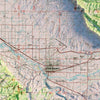 Grand Junction 1981 Shaded Relief Map