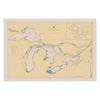 Great Lakes Nautical Chart 1944
