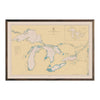 Great Lakes Nautical Chart 1944